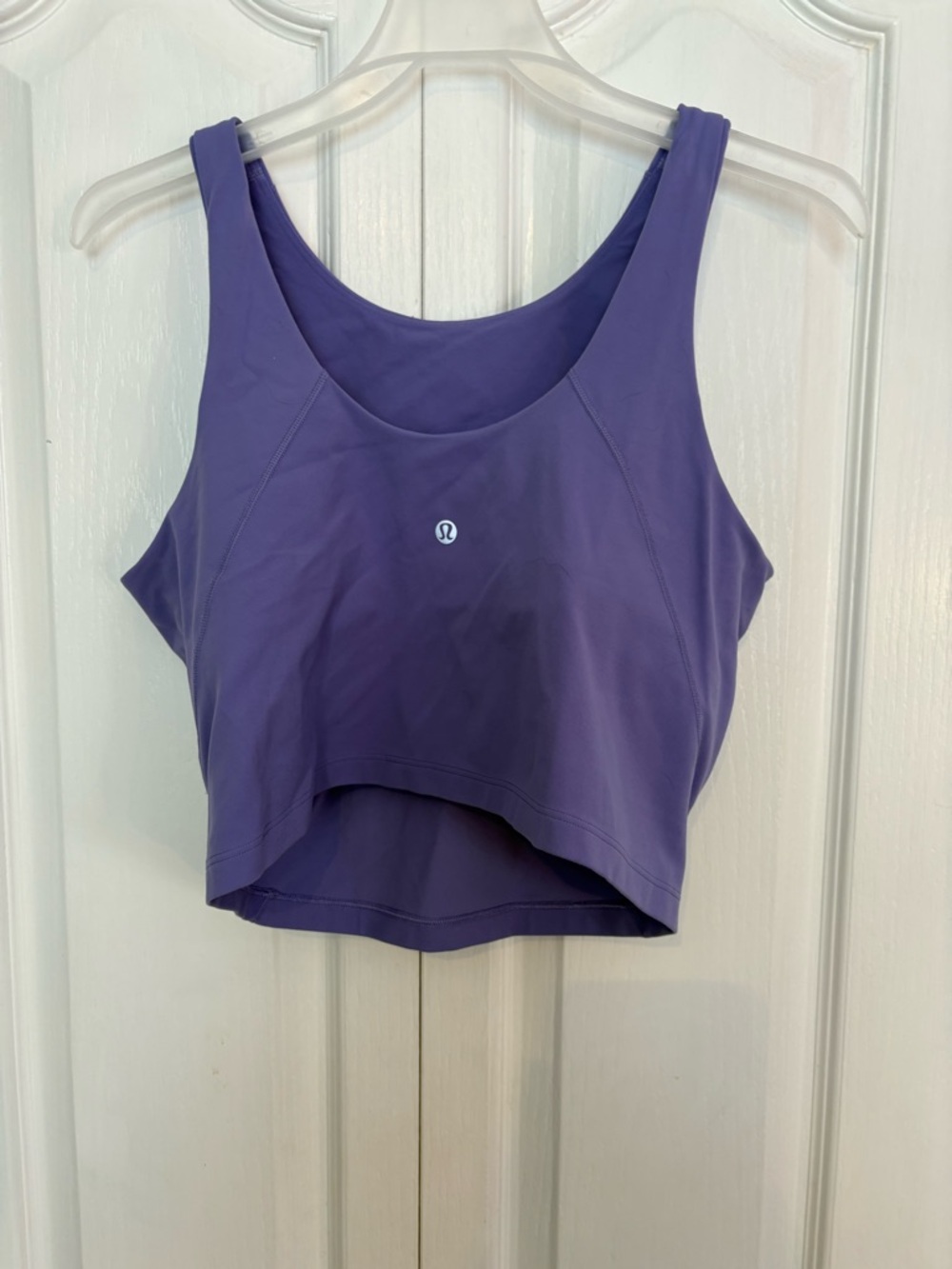 Lululemon high neck Aline tank in purple